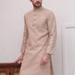 Pure Cotton Solid Kurtas ( KO 5101Beige )