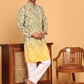 Digital Printed Kurta Pyjama Set ( JOKP P 5104 Green )