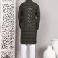 Sequin & Embroidered Kurta with Pyjamas ( JOKP P 5107Olive ) [FF] [N-1]