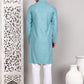 Viscose Sequins and Embroidered Kurta Set for Men ( JOKP P 5108Blue ) [FF] [I-1-4]