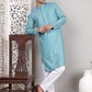 Viscose Sequins and Embroidered Kurta Set for Men ( JOKP P 5108Blue ) [FF] [I-1-4]