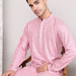 Viscose Sequins and Embroidered Kurta Set for Men ( JOKP P 5108Magenta ) [FF] [I-1-4]