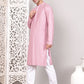 Viscose Sequins and Embroidered Kurta Set for Men ( JOKP P 5108Magenta ) [FF] [I-1-4]