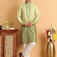 Ombre Printed Straght Kurta Pyjama for Men ( JOKP P 5111Green ) [FF] [I-1-4]