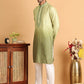 Ombre Printed Straght Kurta Pyjama for Men ( JOKP P 5111Green ) [FF] [I-1-4]