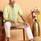 Ombre Printed Straght Kurta Pyjama for Men ( JOKP P 5111Green ) [FF] [I-1-4]