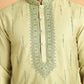 Ombre Printed Straght Kurta Pyjama for Men ( JOKP P 5111Green ) [FF] [I-1-4]