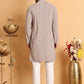 Embroidered & Sequins Straight Kurta Set For Men ( JOKP P 5116Beige )