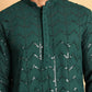 Embroidered Sequined Viscose Straight Kurta Pyjama ( JOKP P 5125Olive ) [FF] [A-9-10]