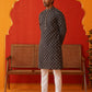 Embroidered Kurta Pyjama Set For Men ( JOKP P 5127Navy )