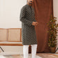 Embroidered Kurta Pyjama Set For Men ( JOKP P 5127Olive )