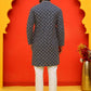 Embroidered Kurta Pyjama Set For Men ( JOKP P 5127 Peacock )