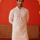 Sequins & Embroidered Kurta Pyjama Set For Men ( JOKP P 5128Pink )