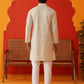 Sequins & Embroidered Kurta Pyjama Set For Men ( JOKP P 5128Pista )