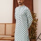 Viscose Embroidered Kurta Pajama Set For Men ( JOKP P 5129Sky )