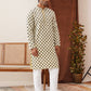 Viscose Embroidered Kurta Pajama Set For Men ( JOKP P 5129Yellow )