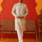 Embroidered Staight Kurta Pajama Set For Men ( JOKP P 5130Sky )