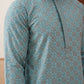 Embroidered Staight Kurta Set For Men ( JOKP P 5135Blue )