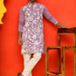 Embroidered Straight Kurta Pyjama Set ( JOKP P 5137 Magenta )