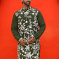 Embroidered Straight Kurtas ( KO 5137 Olive )