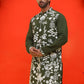 Embroidered Straight Kurtas ( KO 5137 Olive )