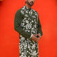 Embroidered Straight Kurtas ( KO 5137 Olive )