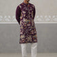 Floral Embroidered and Sequins Kurta Set (JOKP P 5138 Purple ) [FF] [L-7-8]