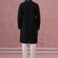 Floral Embroidered and Sequins Kurta Set (JOKP P 5140 Black ) [FF] [D-5-6 & C5-6]