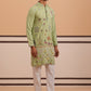 Floral Embroidered and Sequins Kurta Set ( JOKP P 5140 P 5140Pista ) [FF] [D-5-6 & C5-6]