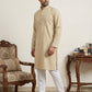 Solid Cotton Kurta Set for Men ( JOKP 5144Beige )