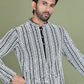 Embroidered and Mirror Work Kurta Pyjama Sets ( JOKP 5146Black )