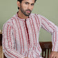 Embroidered and Mirror Work Kurta Pyjama Sets ( JOKP 5146Maroon )