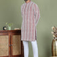 Embroidered and Mirror Work Kurta Pyjama Sets ( JOKP 5146Maroon )