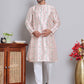 Digital Printed Straight Kurta Set For Men ( JOKP 5148Golden )
