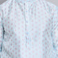Digital Printed Straight Kurta Set For Men ( JOKP 5148Sky )