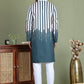 Striped Kurta Pyjama Set For Men ( JOKP 5152Teal )