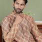Yellow Woven Design Straight Kurta Pyjama Set ( JOKP 5153Yellow )
