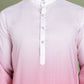 Sequins and Ombre Design Kurta Pyjama Set For Men ( JOKP 5154Coral )