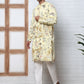 Floral Embroidered Straight Kurta Set (JOKP P 5156 Yellow ) [FF] [H-11-12]