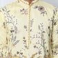 Floral Embroidered Straight Kurta Set (JOKP P 5156 Yellow ) [FF] [H-11-12]