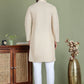 Chikankari Pure Cotton Kurta with Churidar ( JOKP 5158Cream ) [FF] [N-1]