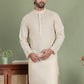 Chikankari Pure Cotton Kurtas ( ko 5158Cream ) [FF] [N-1]