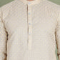 Chikankari Pure Cotton Kurtas ( ko 5158Cream ) [FF] [N-1]