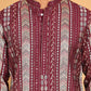 Embroidered and Sequins Kurta Pyjama Set for Men ( JOKP P 5161 Maroon )