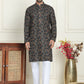 Embroidered and Sequins Viscose Rayon Kurta Set For Men ( JOKP P 5173 Yellow )