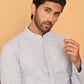 Embroidered & Sequence Kurta Pyjama for Men ( JOKP P 5177 Grey )