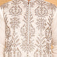 Embroidered Straight Kurta Pyjama Set For Men ( JOKP P 5180 White )