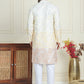 Embroidered, Ombre Design Kurta with Pyjamas ( JOKP P 5186 Yellow )