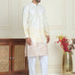 Embroidered, Ombre Design Kurta with Pyjamas ( JOKP P 5186 Yellow )