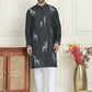 Animal Embroidered Kurta Pyjama Set ( JOKP P 5196 Blue )
